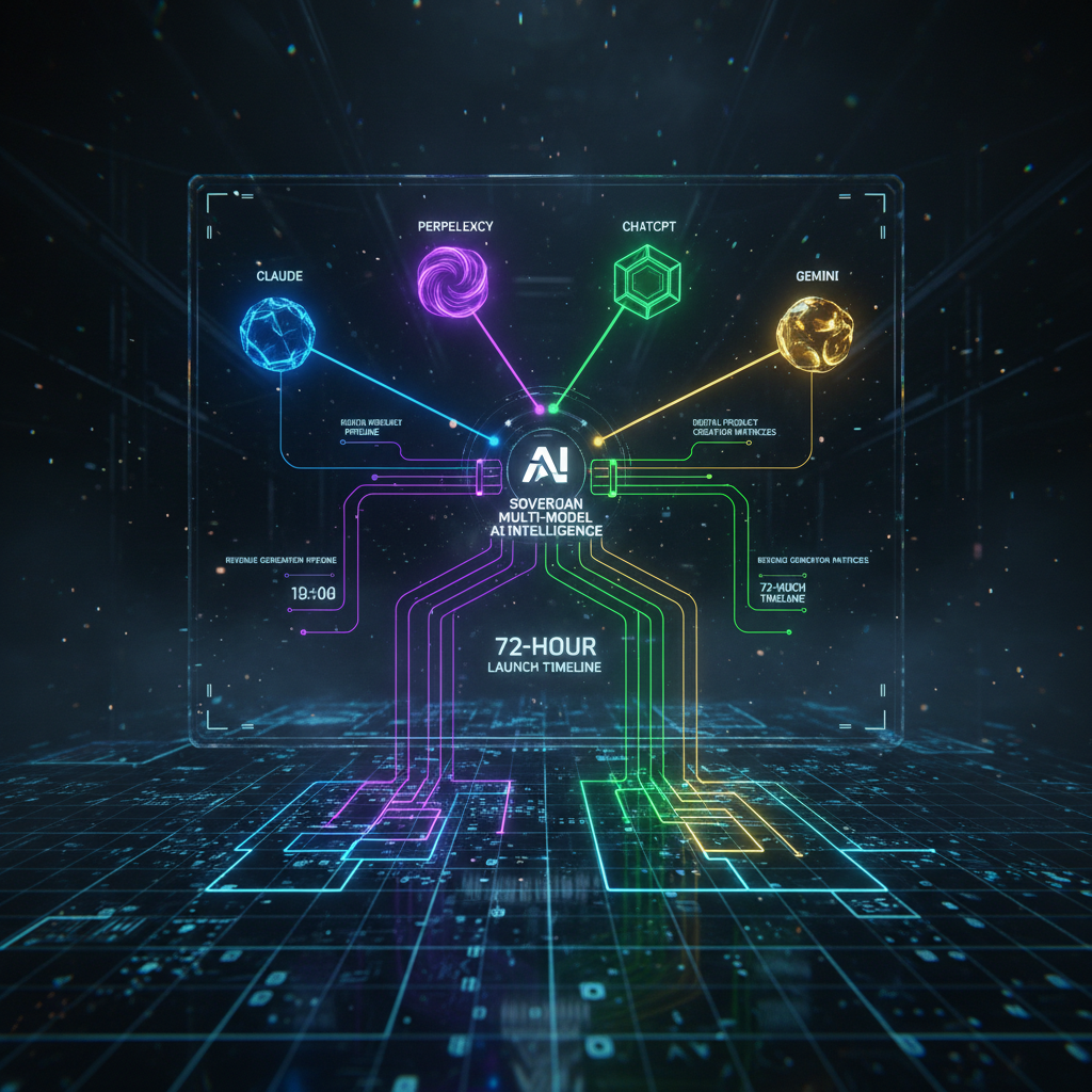 The Multi-AI Revenue Chain: Build & Sell Your First Digital Product in 72 Hours